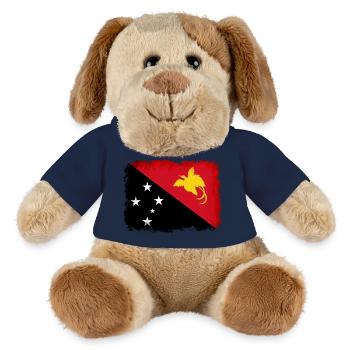 Nouvelle-Guinée - Chien en peluche Helge MiniFeet® - bleu marine - Devant