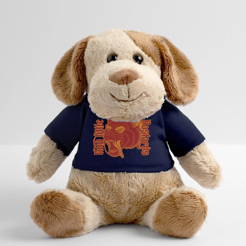 Courir petits bâtards loup Illustration Chien en peluche Helge MiniFeet®