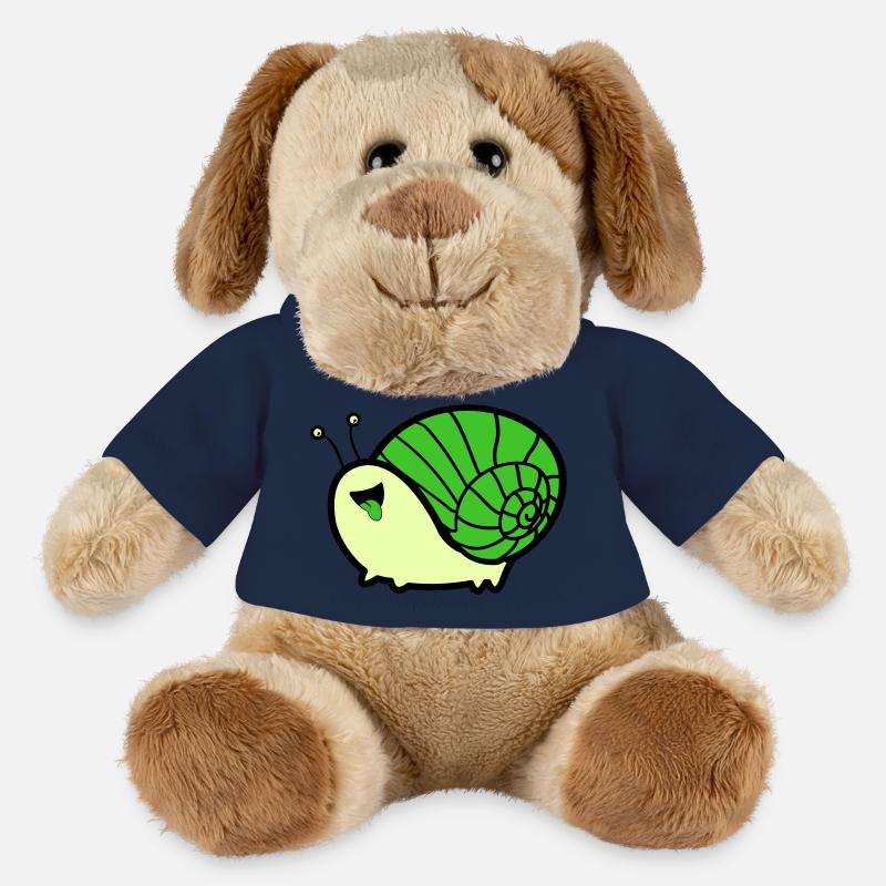 schnecke comic - MiniFeet® Hund Helge - French Navy