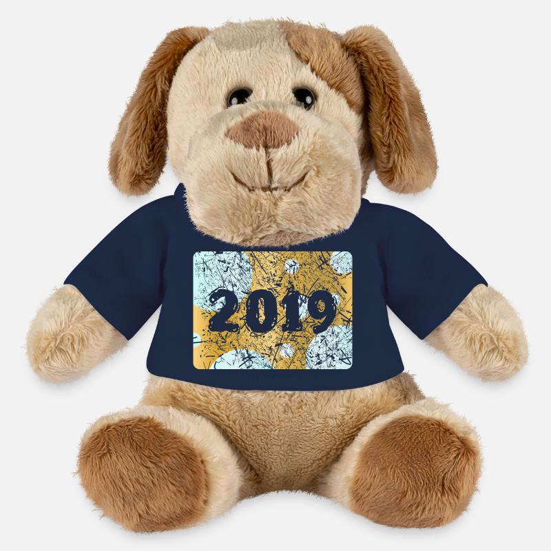 Zahl 2019 - MiniFeet® Hund Helge - French Navy