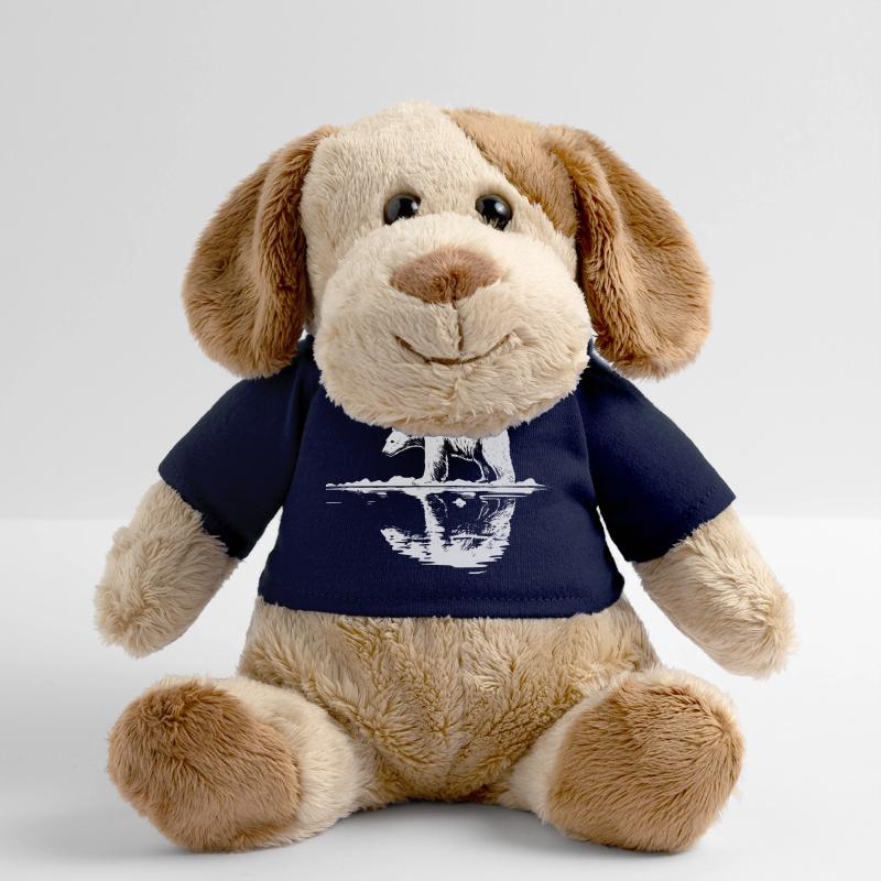 Cool Eisbär Reflektion Silhouette MiniFeet® Hund Helge