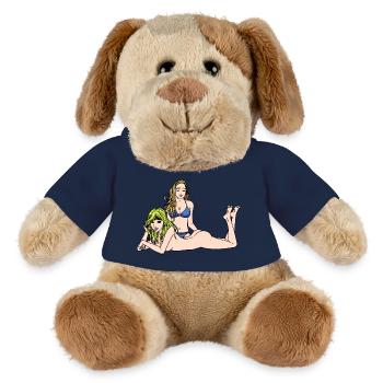 Sexy Mädchen Erotik nackte Frauen Fantasy Sex - MiniFeet® Hund Helge - French Navy - Vorne