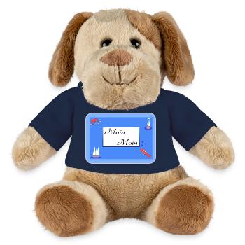 Moin Moin - MiniFeet® Dog Helge - french navy - Front