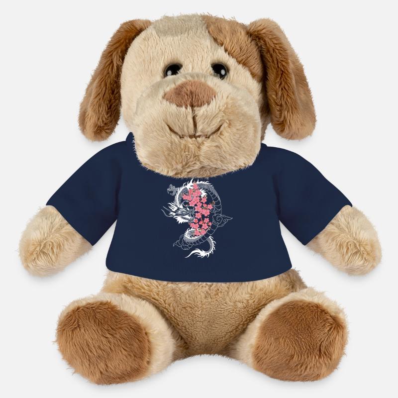 Japanese Dragon Cherry Blossom Tree Sakura Tree - MiniFeet® Dog Helge - french navy
