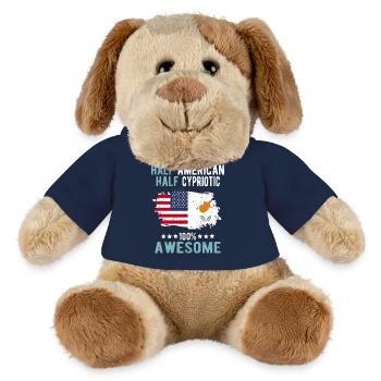 Halb Amerikaner Halb Zyprer - MiniFeet® Hund Helge - French Navy - Vorne