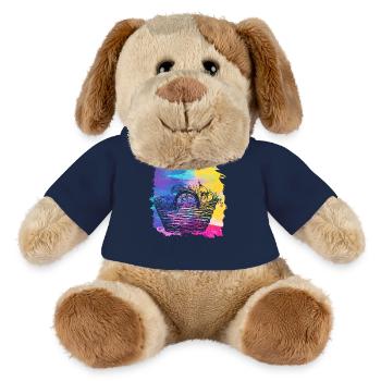 Vegan Fruit Basket - MiniFeet® Dog Helge - french navy - Front