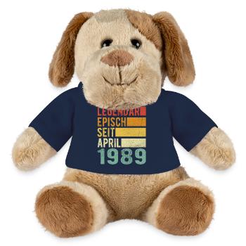 Legendär seit April 1989 - MiniFeet® Hund Helge - French Navy - Vorne