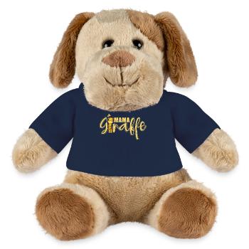Mama Girafe Animal Exotique - Chien en peluche Helge MiniFeet® - bleu marine - Devant