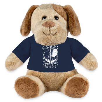 Solar Eclipse Chasing : l’équipement essentiel pour les chasseurs - Chien en peluche Helge MiniFeet® - bleu marine - Devant