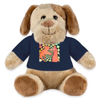 Aikido - MiniFeet® Hund Helge - French Navy - Vorne