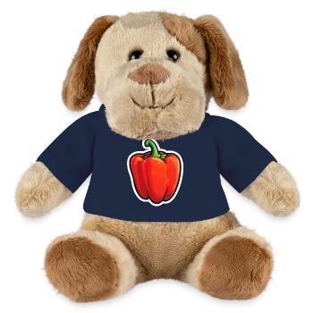 Paprika rot - MiniFeet® Hund Helge - French Navy - Vorne