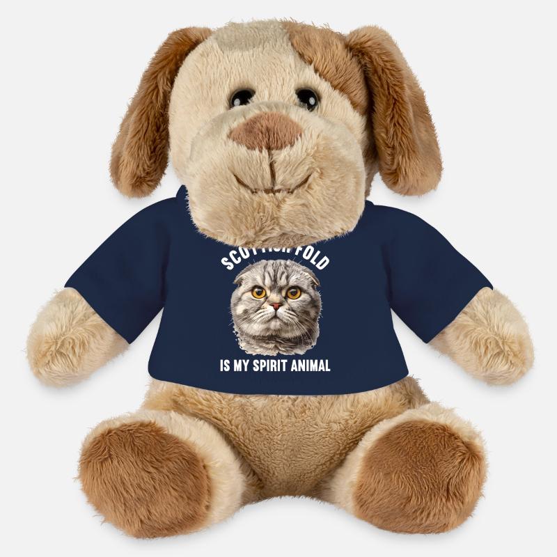 Scottish Fold Kätzchen Scottish Fold Katze - MiniFeet® Hund Helge - French Navy