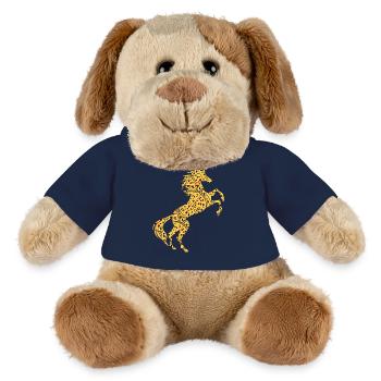 Pizza Unicorn T-Shirt Italian Dish Magical Unicorn - MiniFeet® Dog Helge - french navy - Front