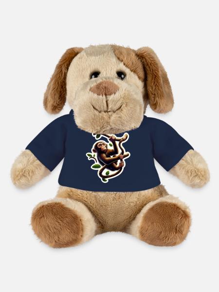 kletternder Affe - MiniFeet® Hund Helge - French Navy