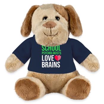 Schulpsychologe - MiniFeet® Hund Helge - French Navy - Vorne