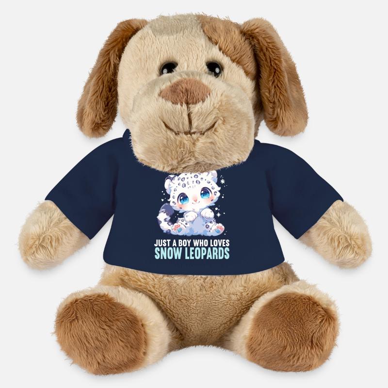 Snow Leopard Schneeleoparden Schneeleopard - MiniFeet® Hund Helge - French Navy
