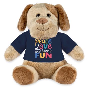 Peace, Love and Joy - MiniFeet® Dog Helge - french navy - Front