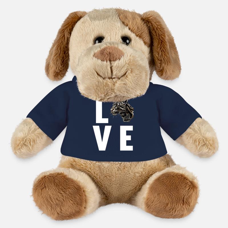 Clouded Leopard Nebelparder - MiniFeet® Hund Helge - French Navy