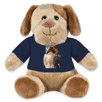 Faucon - Chien en peluche Helge MiniFeet® - bleu marine - Devant