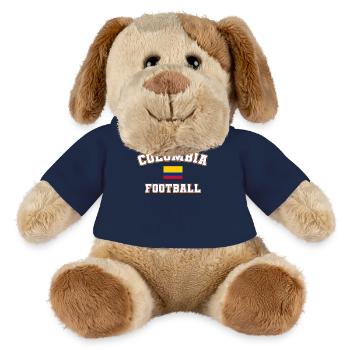 Colombie Colombie Medellín Vacances Bogota Cali - Chien en peluche Helge MiniFeet® - bleu marine - Devant
