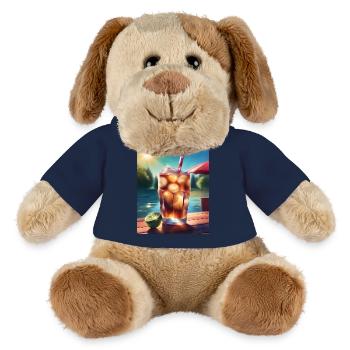 Kaltes Cola-Getränk - MiniFeet® Hund Helge - French Navy - Vorne