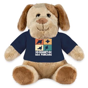 Manta Rays Great Manta Sea Creatures - MiniFeet® Dog Helge - french navy - Front