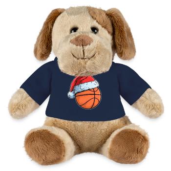 Basket Baller Nikolaus Mütze Basketball - MiniFeet® Hund Helge - French Navy - Vorne