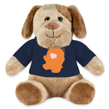 Deutsches Schäferhundherz Teil 1 - MiniFeet® Hund Helge - French Navy - Vorne