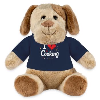I Love Cooking Cooking Cooking Kitchen Cooking Cook - MiniFeet® Dog Helge - french navy - Front