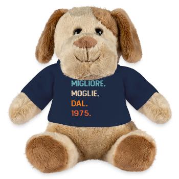 Wife since 1975 - MiniFeet® Dog Helge - french navy - Front