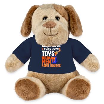 Einige Jungs Spielen Maler, Echte Männer Streichen - MiniFeet® Hund Helge - French Navy - Vorne