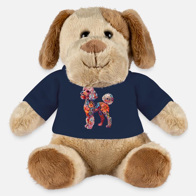 Pudel - MiniFeet® Hund Helge - French Navy