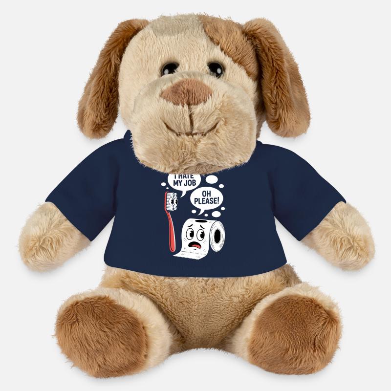 Witziger Comic Spruch Sarkastisch Witzig - MiniFeet® Hund Helge - French Navy