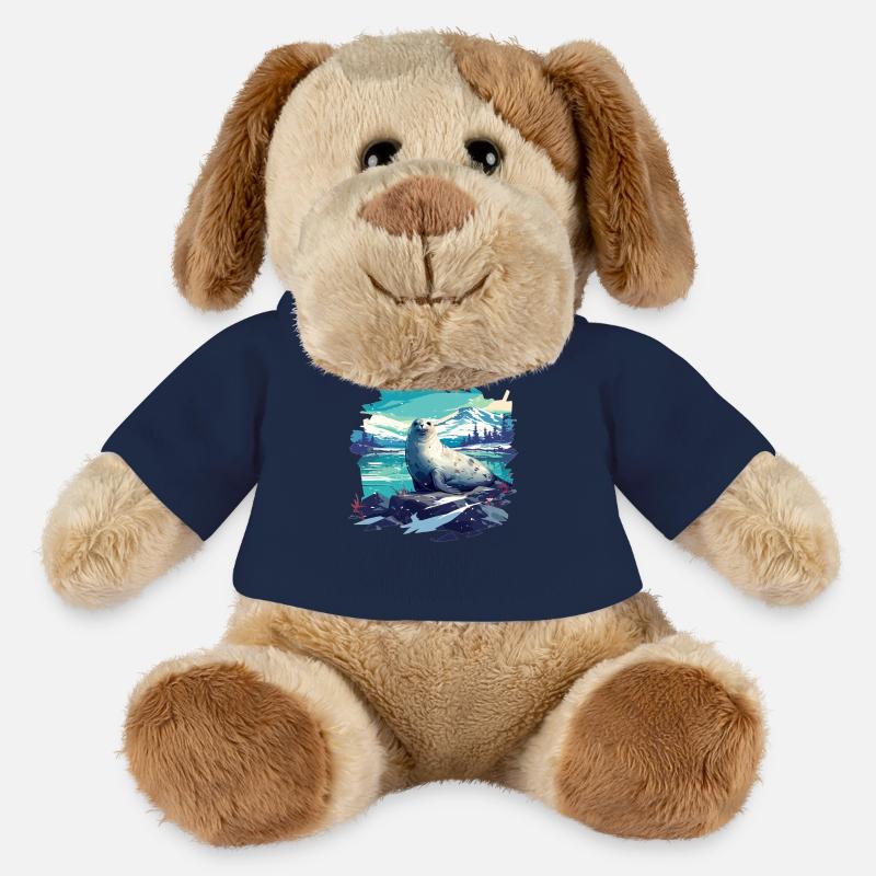 Robben Robbe - MiniFeet® Hund Helge - French Navy