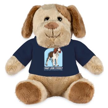English Springer Spaniel Geschenke - MiniFeet® Hund Helge - French Navy - Vorne