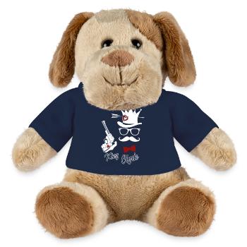 verliebt - MiniFeet® Hund Helge - French Navy - Vorne
