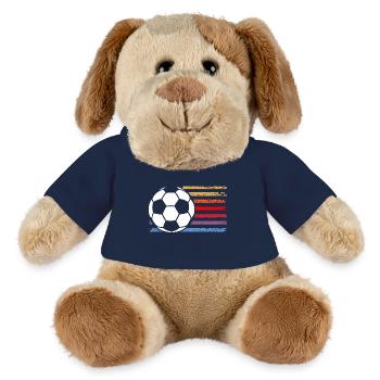 Soccer Player Soccer - MiniFeet® Dog Helge - french navy - Front