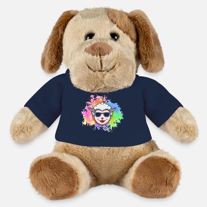 Schäfer Schaf - MiniFeet® Hund Helge - French Navy