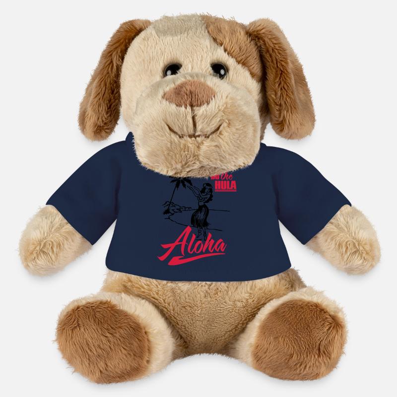 Aloha - Chien en peluche Helge MiniFeet® - bleu marine