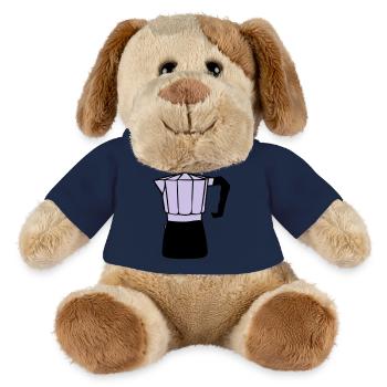 Kaffee - MiniFeet® Hund Helge - French Navy - Vorne