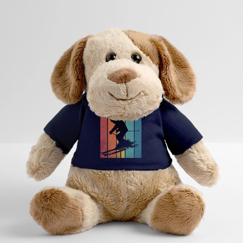 Ski palette couleurs rétro Chien en peluche Helge MiniFeet®
