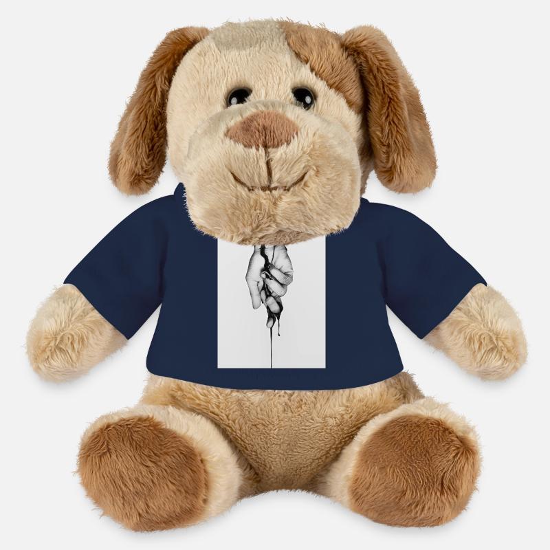 Die Hand des Lebens - MiniFeet® Hund Helge - French Navy