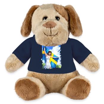 Abschlussfeier 2024 Abiturfeier - MiniFeet® Hund Helge - French Navy - Vorne