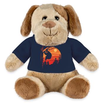 Sloth Sloth Animal Sloth Wilderness Beach Palm Trees - MiniFeet® Dog Helge - french navy - Front