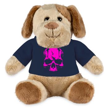 Pink Skull Skull - MiniFeet® Dog Helge - french navy - Front