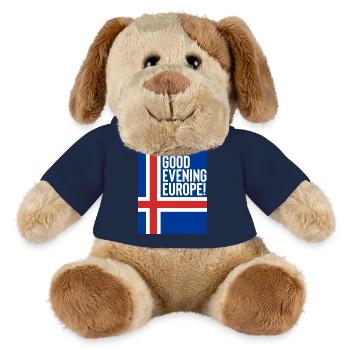 Island Eurovision Song Contest - MiniFeet® Hund Helge - French Navy - Vorne