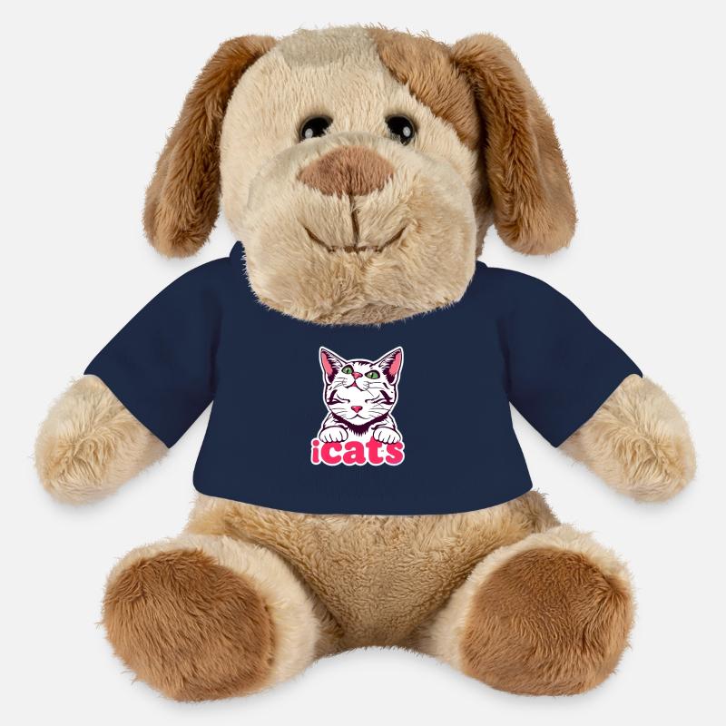 « Chat - Conception de chat mystique » - Chien en peluche Helge MiniFeet® - bleu marine