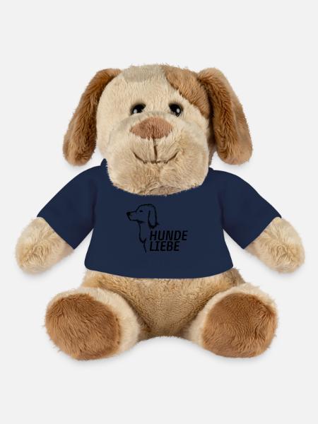 Dog Love, black - MiniFeet® Dog Helge - french navy