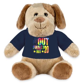 Endlich Hit 20-jähriger Zelebrant 20. - MiniFeet® Hund Helge - French Navy - Vorne