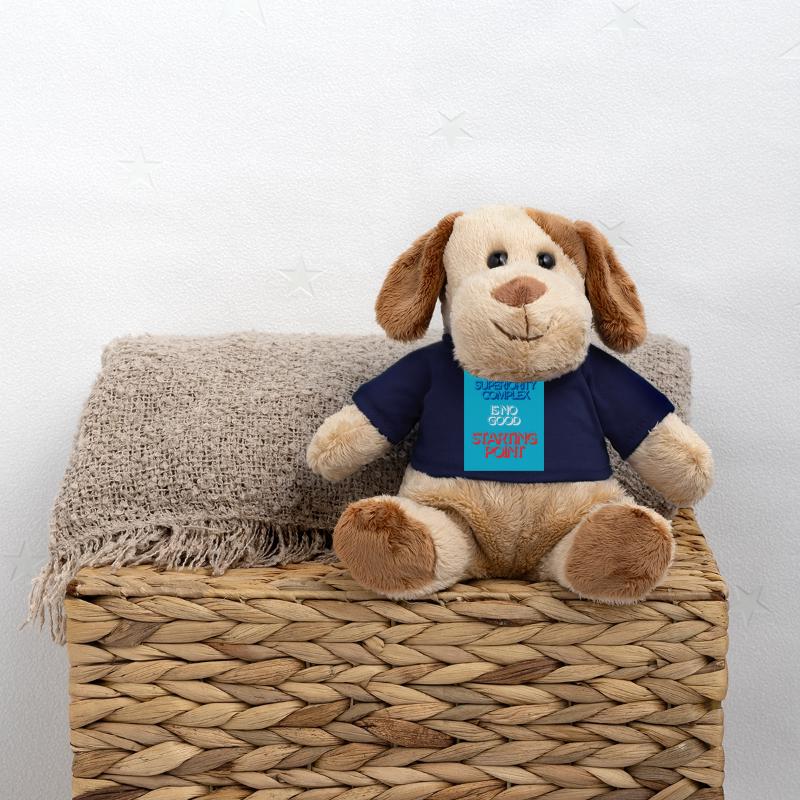SUPERIORITY COMPLEX Chien en peluche Helge MiniFeet®